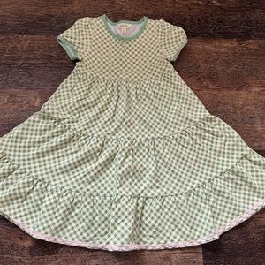Matilda Jane Green Gingham Dress